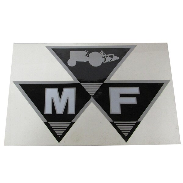 Aftermarket Large MF Triple Triangle Decal MAE30-1235 - main